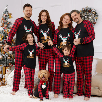 Family Matching Pajamas Sets Merry Christmas