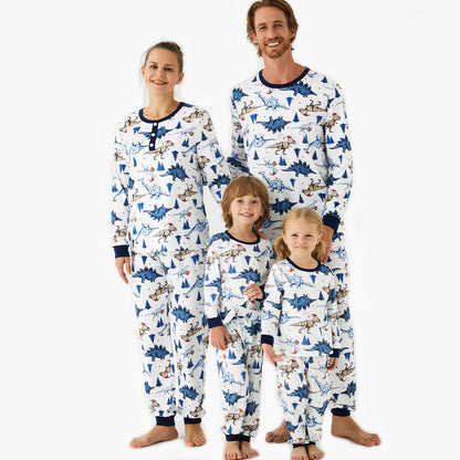 Christmas Family Matching Cute Dinosuar