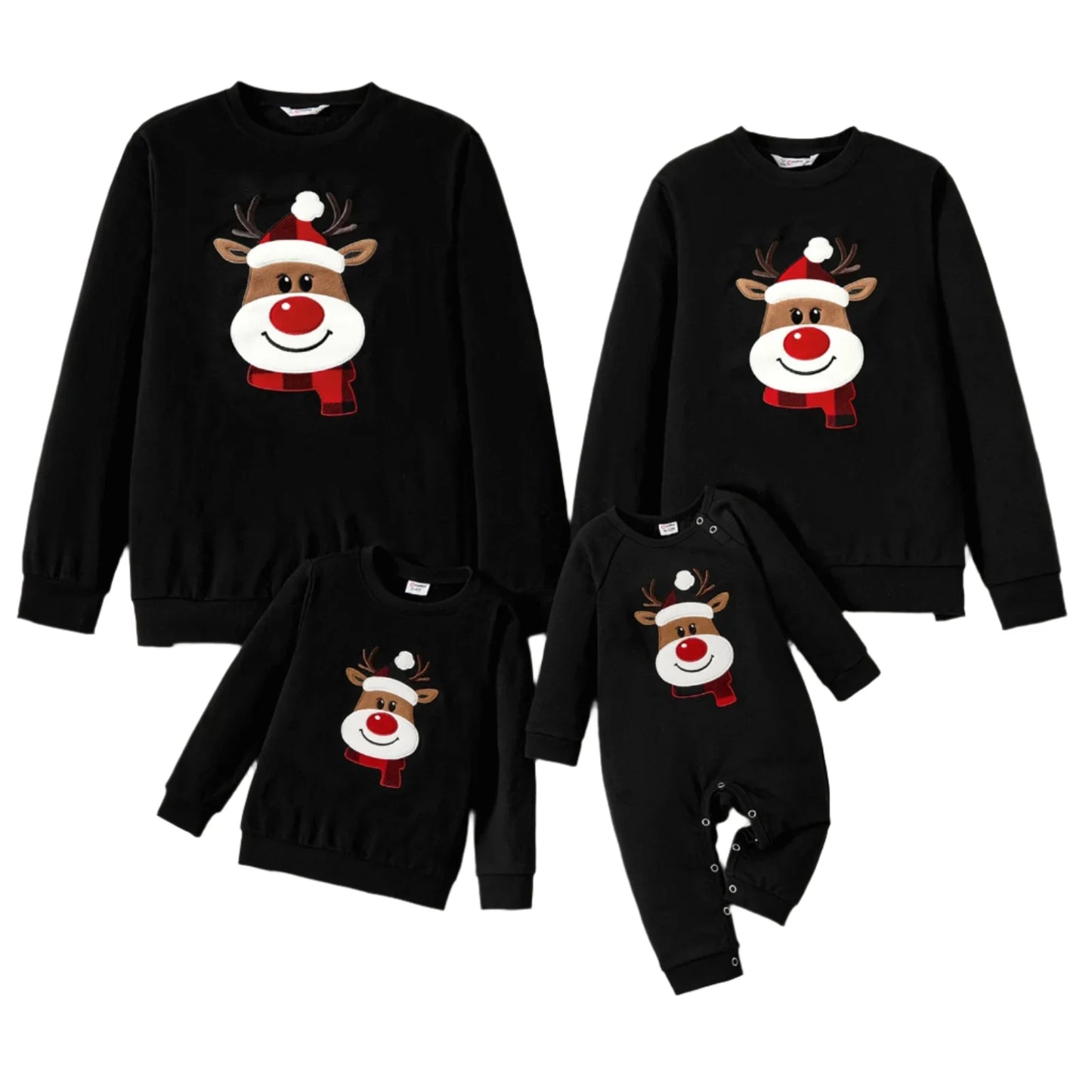 Christmas Family Matching Cartoon  Tops