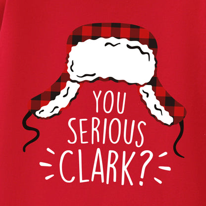 Christmas Tops Long Sleeves Red You Serious Clark